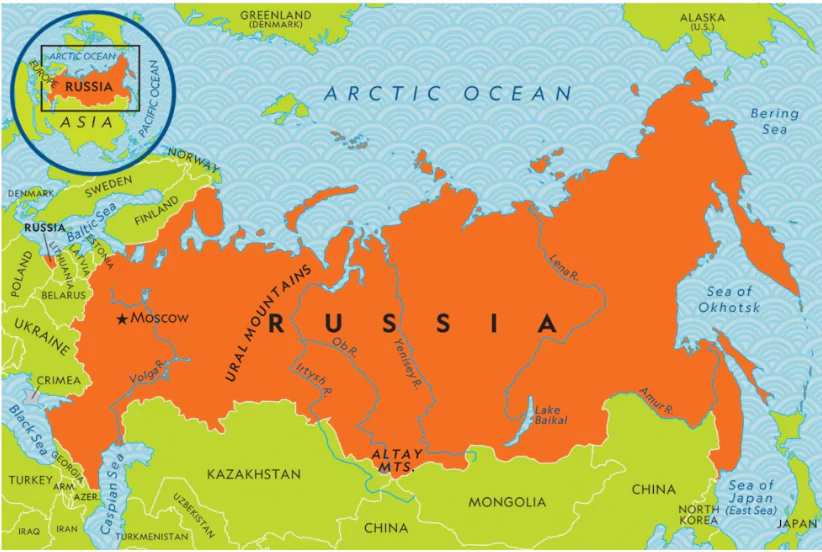 Top 10 Largest Countries in the World by Area - Russia