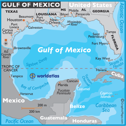 Gulfs of the World - Gulf of Mexico