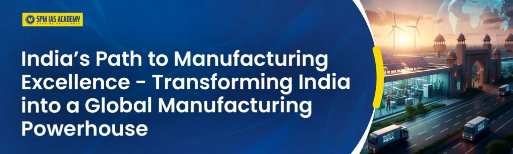 India’s Path to Manufacturing Excellence