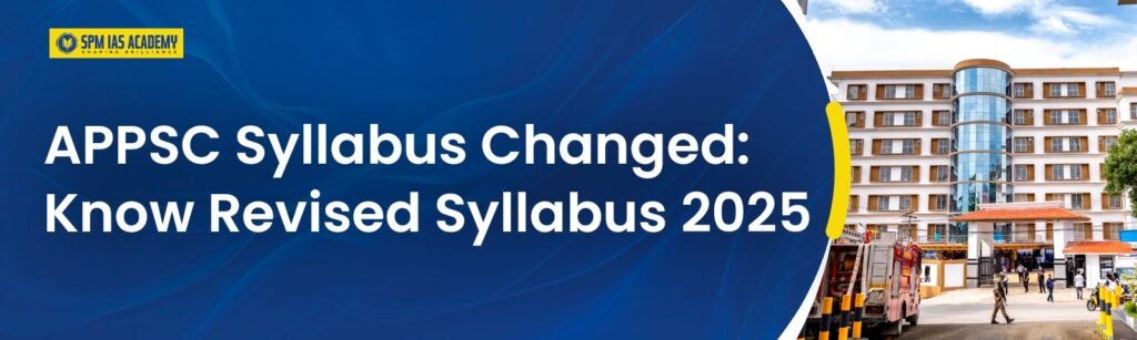 APPSC syllabus changes