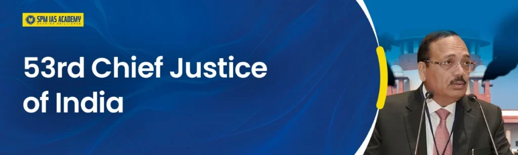 Chief Justice of India.