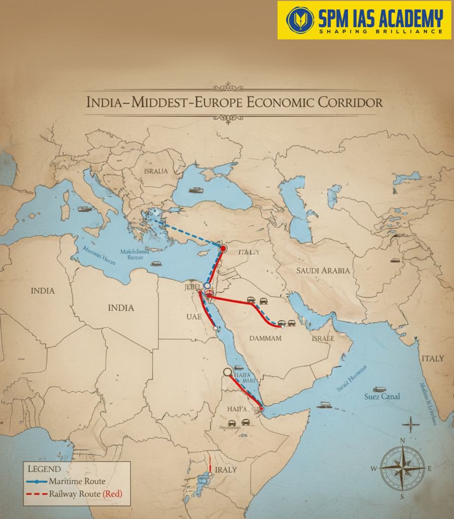 India Middle Europe Economic