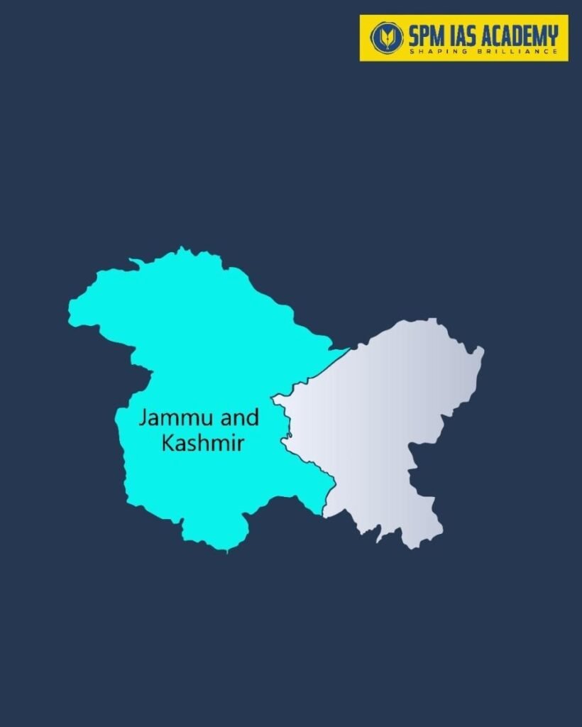 Largest Union Territory of India Jammu and Kashmir: