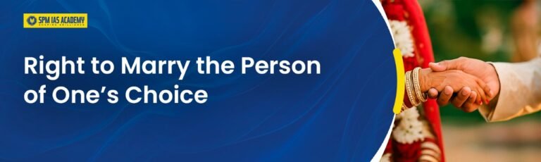 Right to Marry the Person