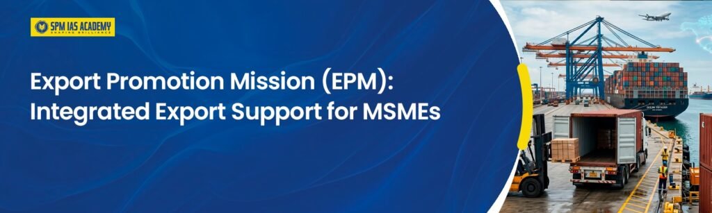 Export Promotion Mission (EPM): Boosting MSME Exports