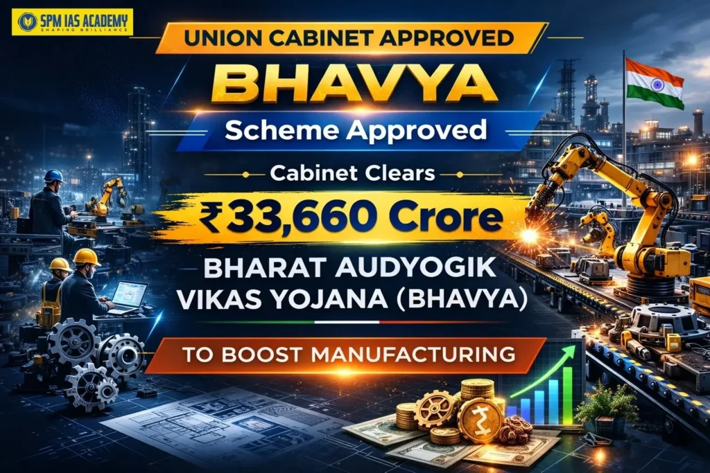 BHAVYA Scheme 2026 approved by Union Cabinet with ₹33,660 crore to boost manufacturing in India