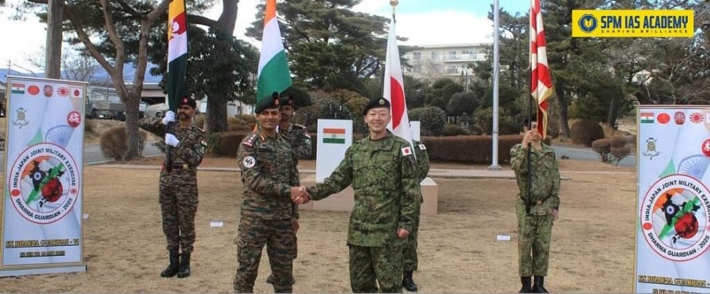 India-Japan Joint Military Exercise ‘DHARMA GUARDIAN’ 2026: Key Highlights and Objectives