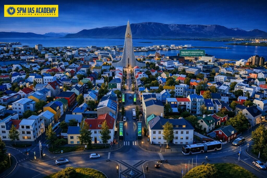 Reykjavik Iceland ranked among the cleanest cities in the world 2026 with excellent air quality and sustainable urban environment