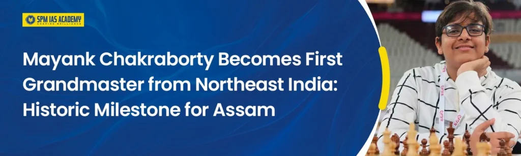 Mayank Chakraborty first Grandmaster from Northeast India