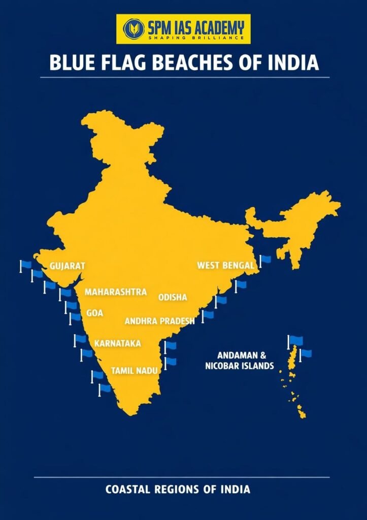 Blue Flag Beaches of India: Complete List, Criteria, and Importance
