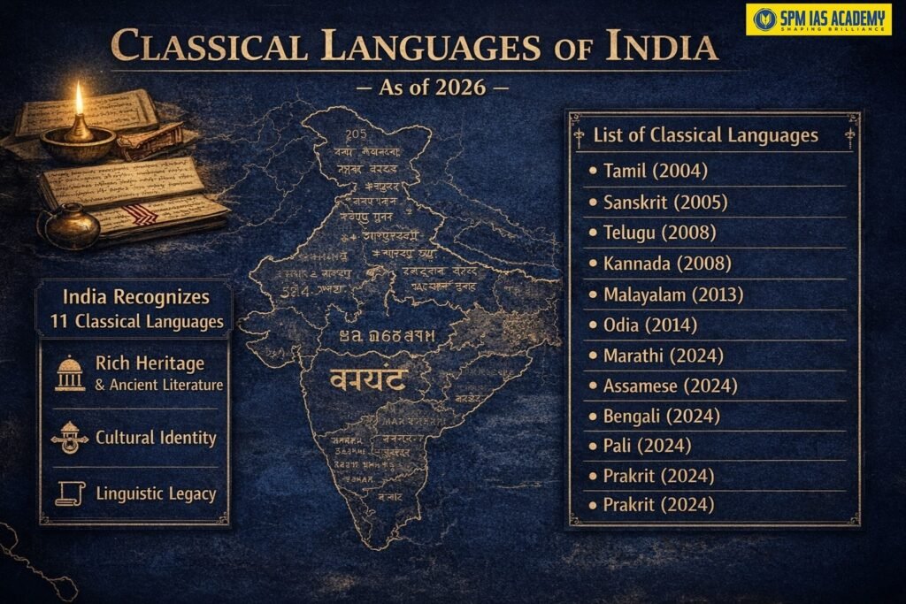 Classical Languages of India: Full List, Criteria, Benefits and Key Facts
