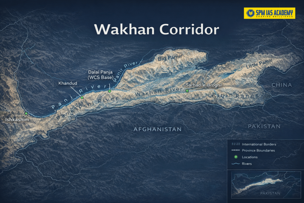 Wakhan Corridor of Central Asian Countries