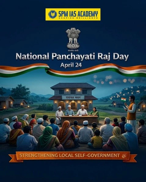 National Panchayati Raj Day 2026 representing grassroots democracy and Panchayati Raj Institutions in India