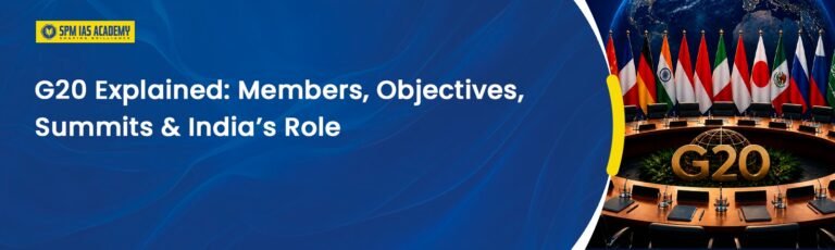 G20 Explained: Members, Summits & India’s Role
