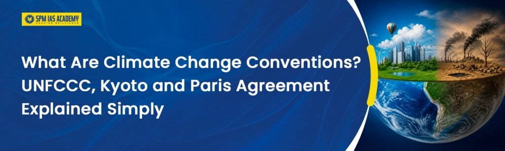 Climate Change Conventions: UNFCCC, Kyoto, Paris Guide