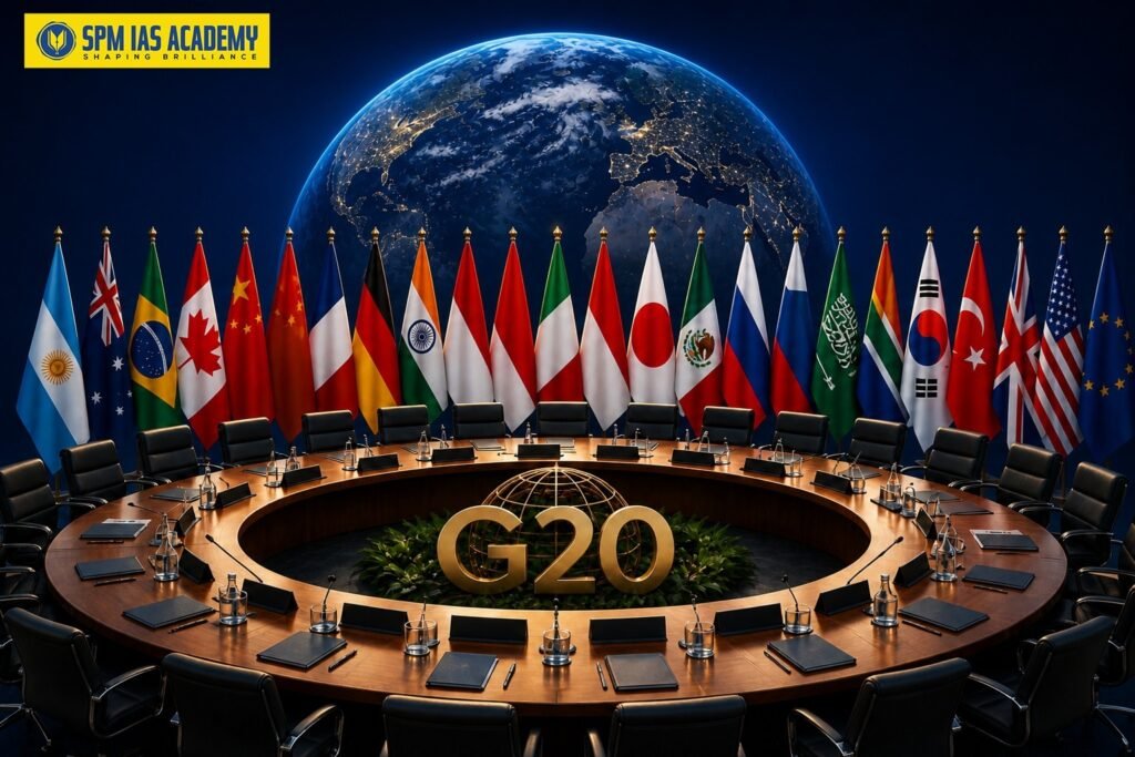 G20 Explained: Members, Objectives, Summits & India’s Role