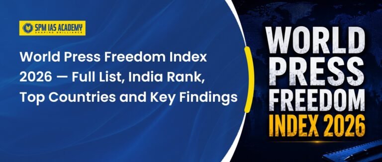 World Press Freedom Index 2026