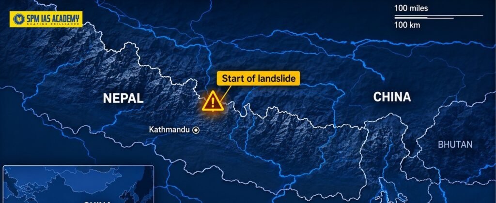 Triggered the Nepal Flash Flood