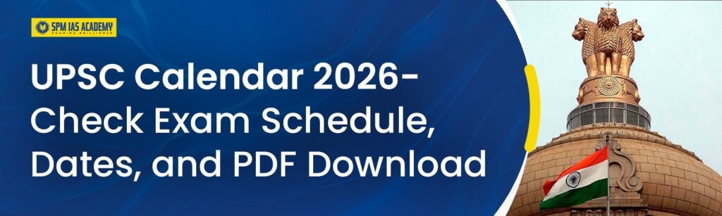 UPSC Calendar 2026-