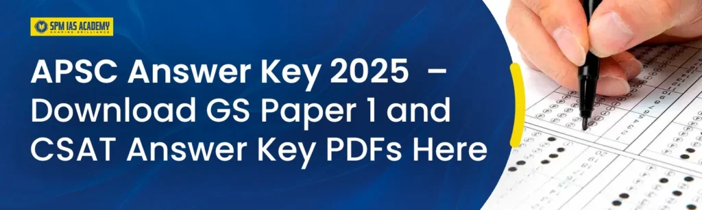 APSC Answer Key 2025