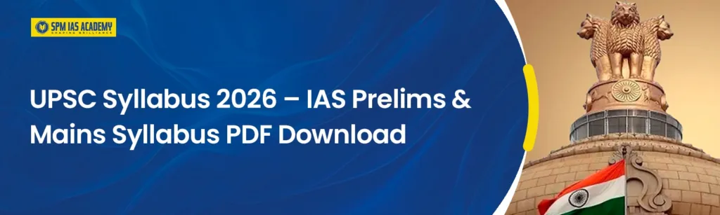 UPSC Syllabus 2026