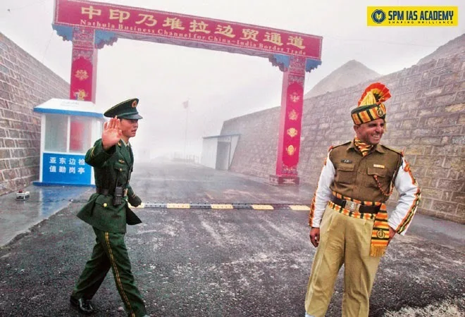 Indian and Chinese soldiers near the India–China border along the McMahon Line in Arunachal Pradesh