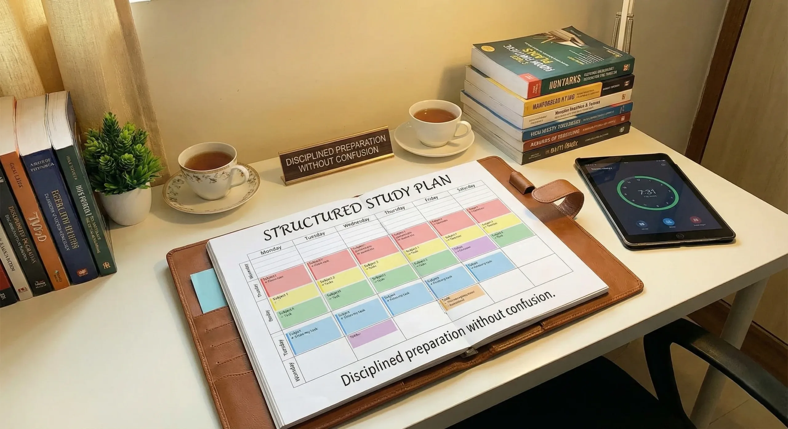 Structured UPSC Study Plan