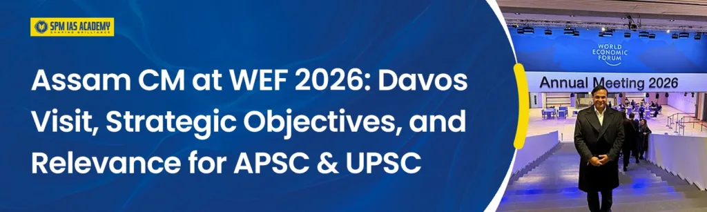 Assam CM at WEF 2026