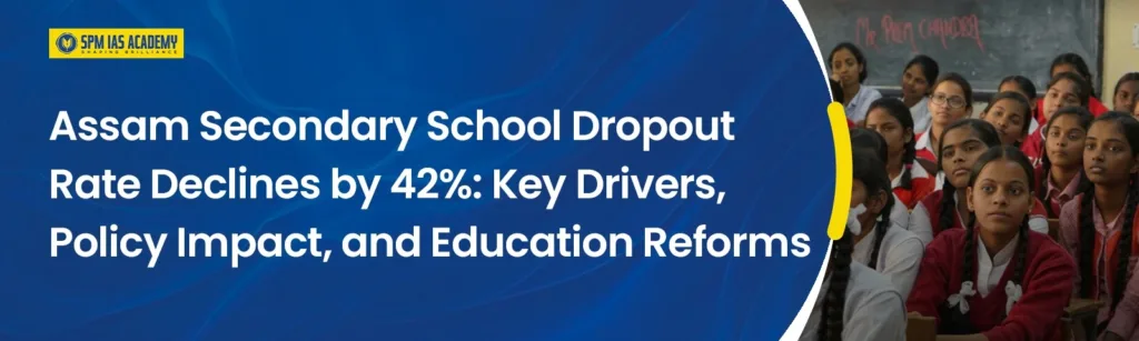 Assam Secondary School Drop out Rate