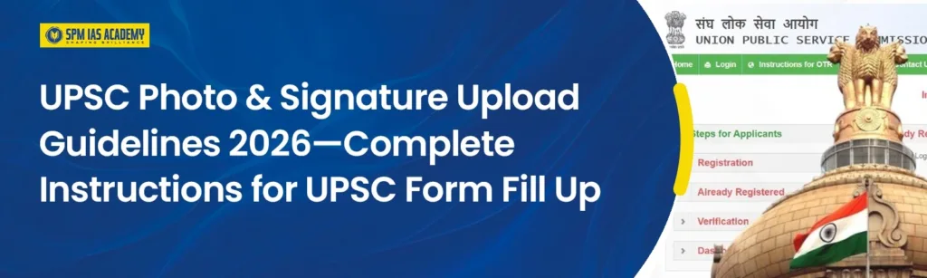 UPSC Photo & signature