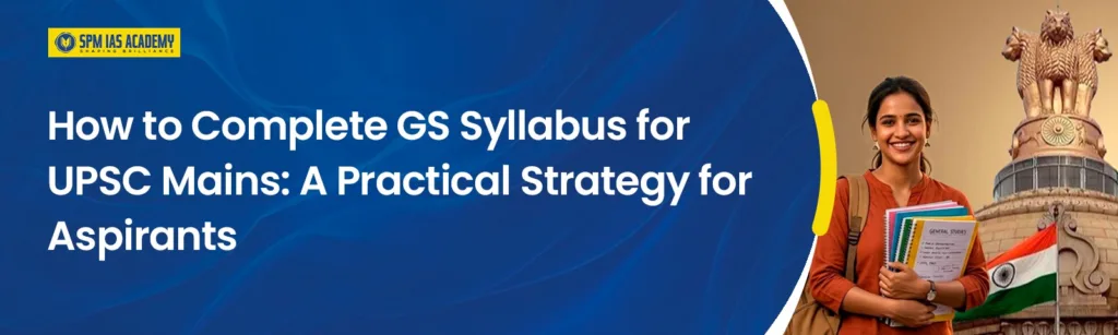 How to Complete GS Syllabus for UPSC Mains: Smart Strategy