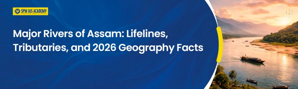 Major Rivers of Assam: Lifelines, Tributaries, and 2026 Geography Facts