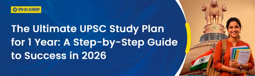 UPSC Study Plan for 1 Year: Complete Strategy for 2026