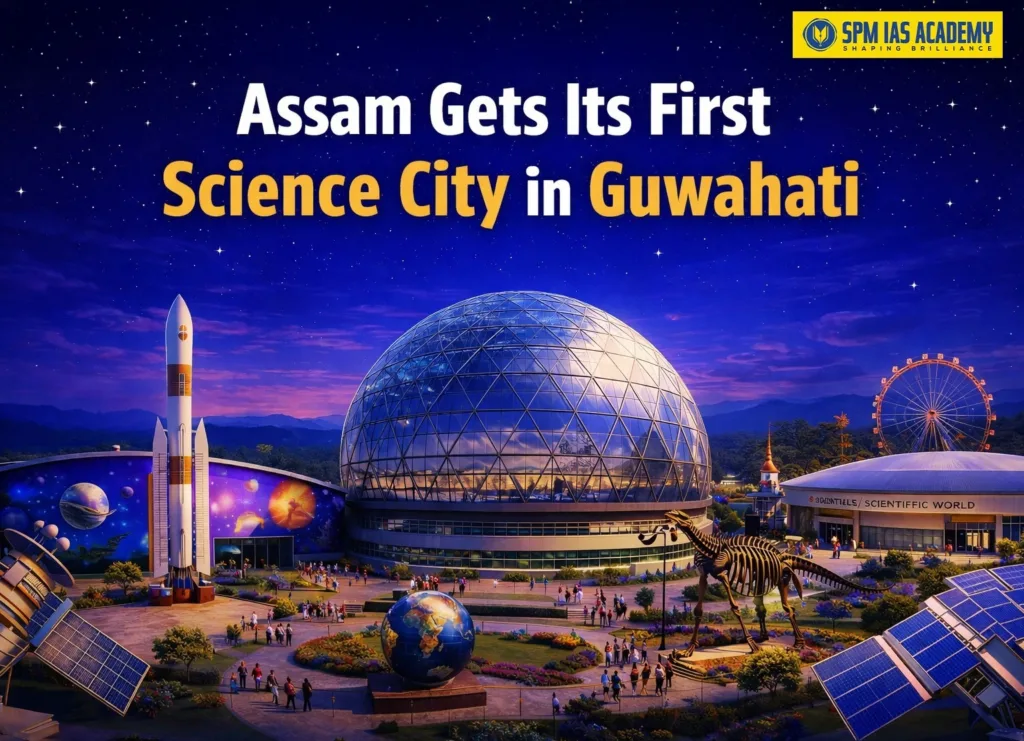 Science City Guwahati inaugurated at Tepesia Sonapur, the first science city in Assam and Northeast India