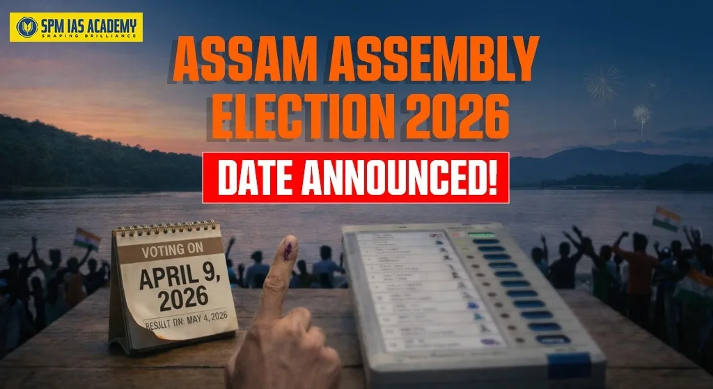 Assam Assembly Election 2026 schedule with voter statistics and polling station data in Assam