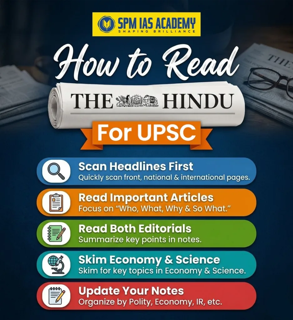 How to Read The Hindu for UPSC