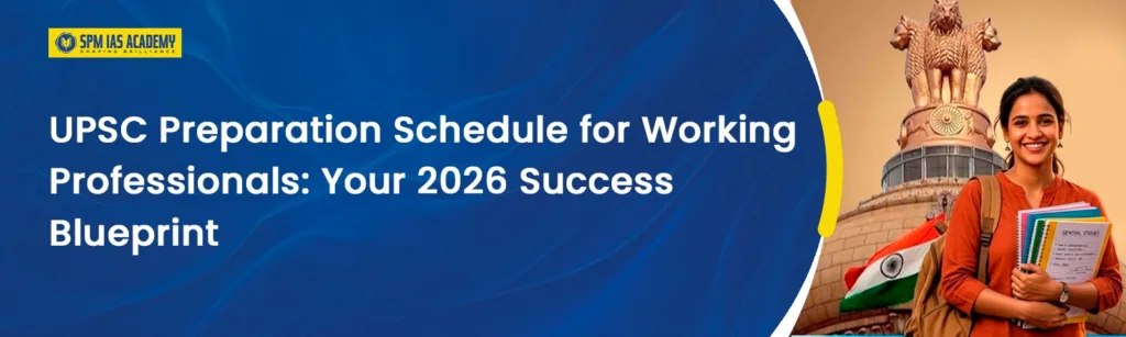 UPSC Preparation Schedule for Working Professionals 2026