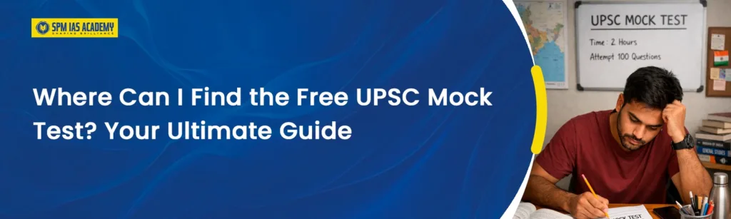 Free UPSC Mock Test Online | Practice with SPM IAS