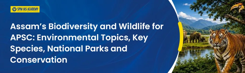 Assam’s Biodiversity and Wildlife for APSC: Environmental Topics, Key Species, National Parks and Conservation