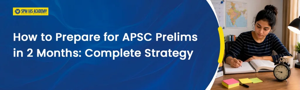 How to Prepare for APSC Prelims in 2 Months Fast