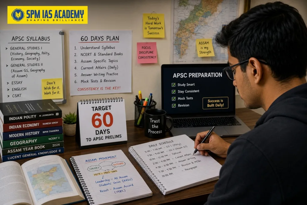 How to Prepare for APSC Prelims in 2 Months Complete Strategy