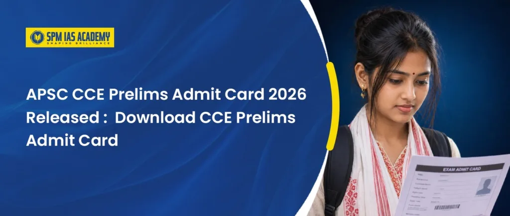 APSC Prelims Admit card 2026