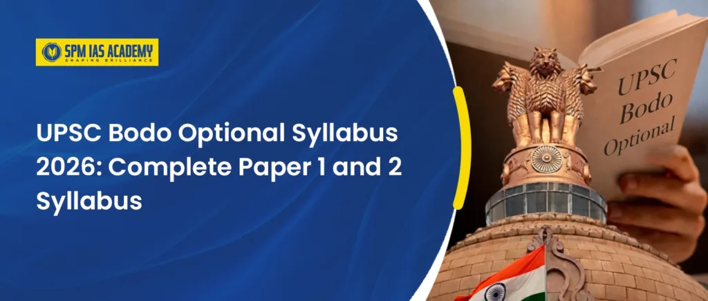 UPSC Bodo Optional Syllabus