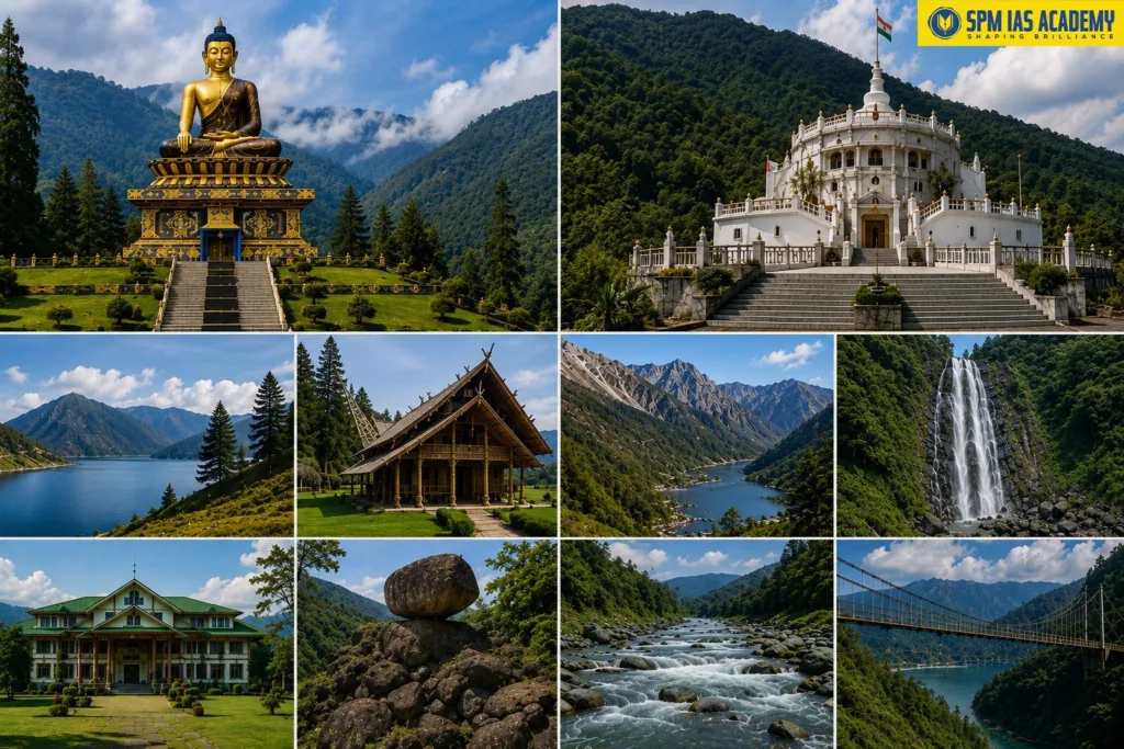 Arunachal Pradesh Geography: Districts, International Borders, Tribes, and Rivers