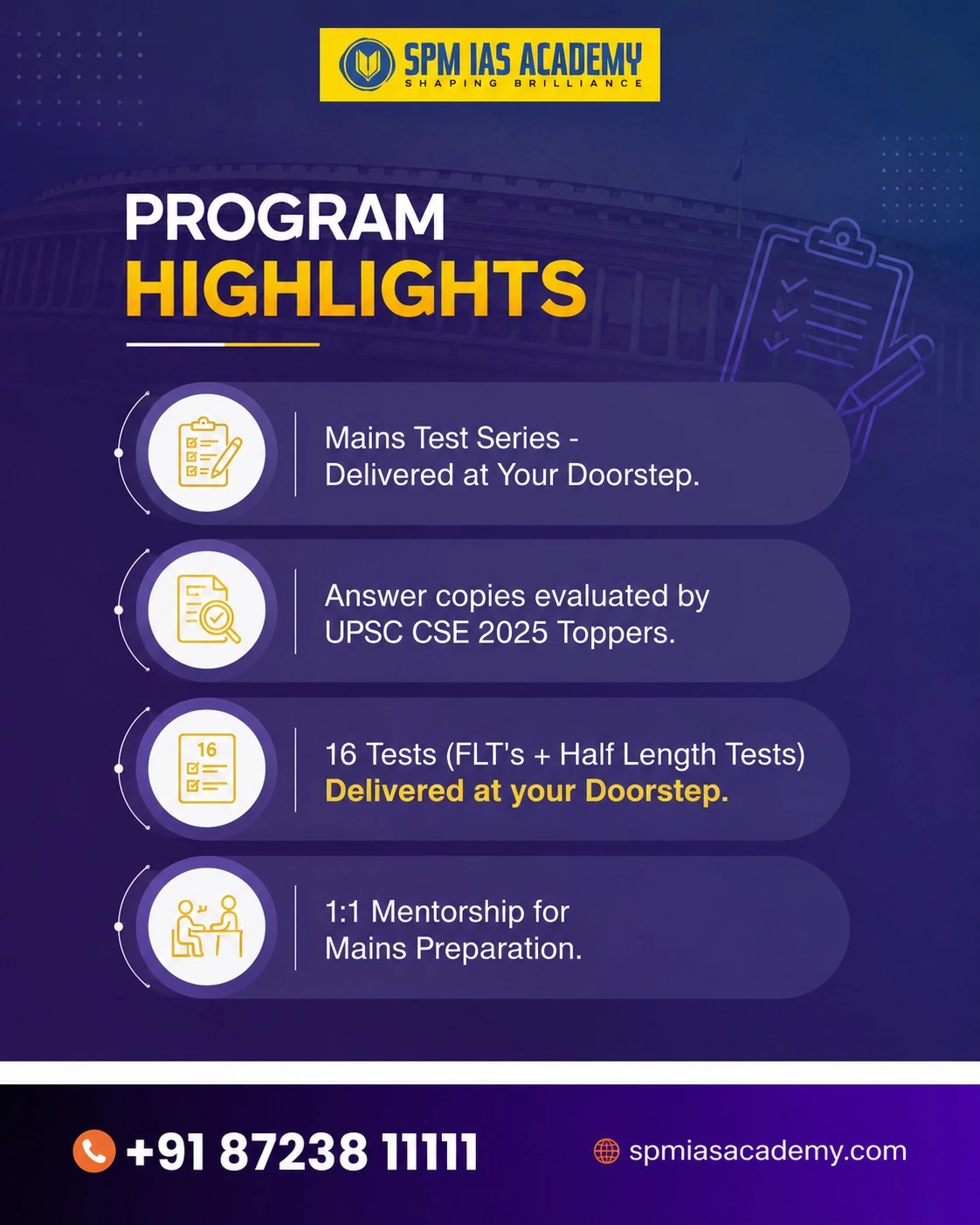 Program Highlights