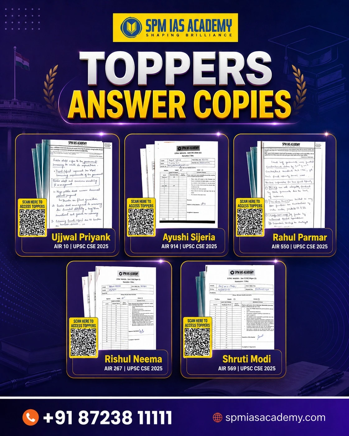 Toppers Answer Copies