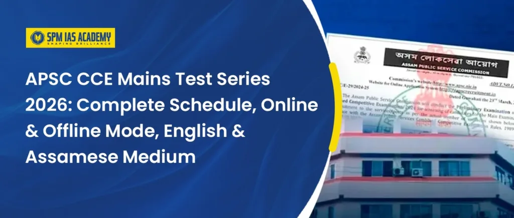 APSC CCE Mains Test Series