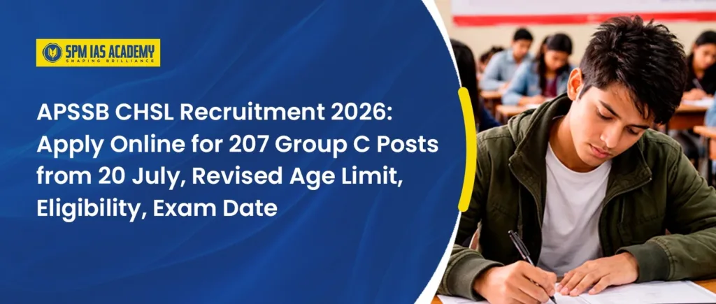 APSSB Recruitment 2026