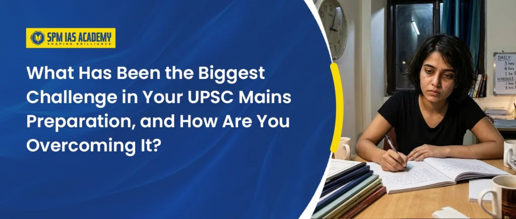 biggest challenge in UPSC Mains preparation