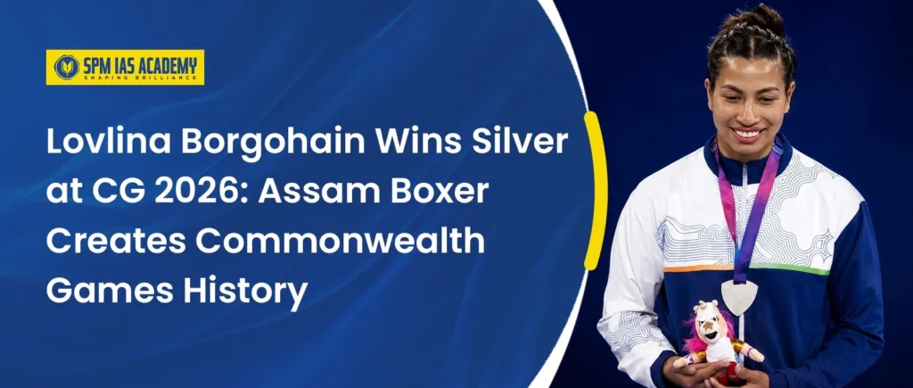 Lovlina Borgohain wins Silver at CG 2026